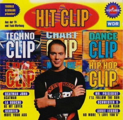 Hit Clip 2 (1995, Thomas Germann, WDR) La Bouche, Scatman John, Snap, Rea.. [CD]
