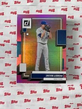 2022 Panini Donruss Baseball Jacob DeGrom Base #101 Pink Parallel🔥