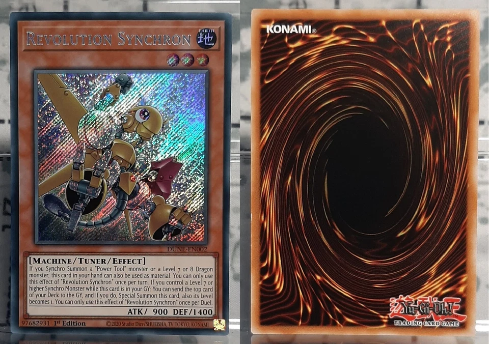 YUGIOH - Revolution Synchron - Secret Rare - DUNE-EN002 - Duelist Nexus - EN/NM - Bild 3 von 3