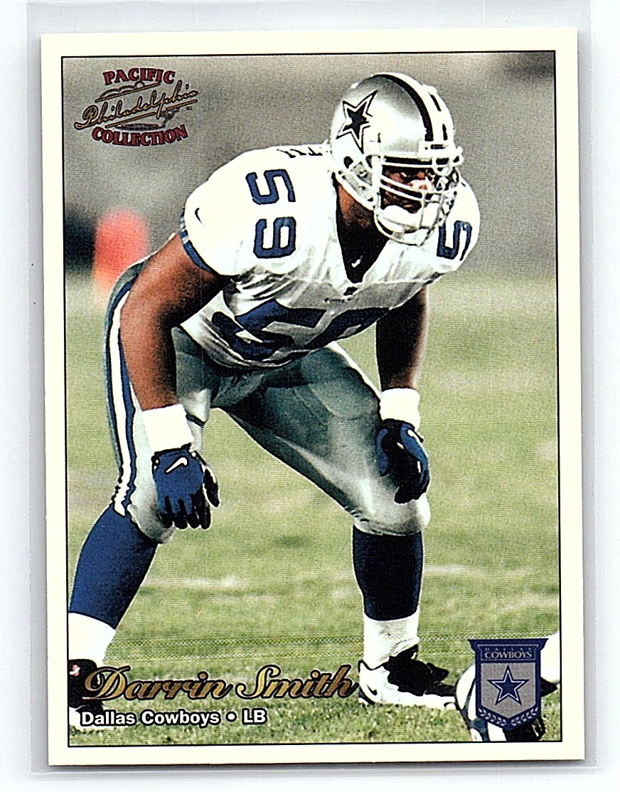 1997 Pacific Philadelphia Darrin Smith Dallas Cowboys #85