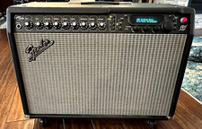 Fender Cyber Twin Amp with Pedalboard and Protective Cover