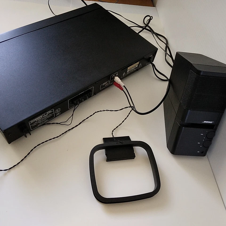 Sintonizador estéreo Fisher Studio Standard FM-9145 AM/FM de estante - 11 vatios - probado funciona Foto 3 de 4