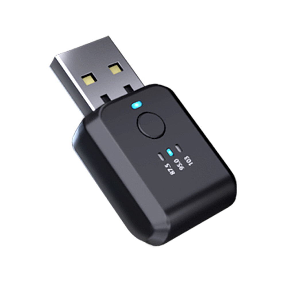 USB Bluetooth 5.0 Wireless Car FM Transmitter Aux Stereo Audio Receiver Adapter