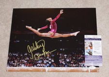 GABBY DOUGLAS SIGNED 11x14 PHOTO JSA COA RIO OLYMPICS FINAL FIVE GOLD MEDAL #4