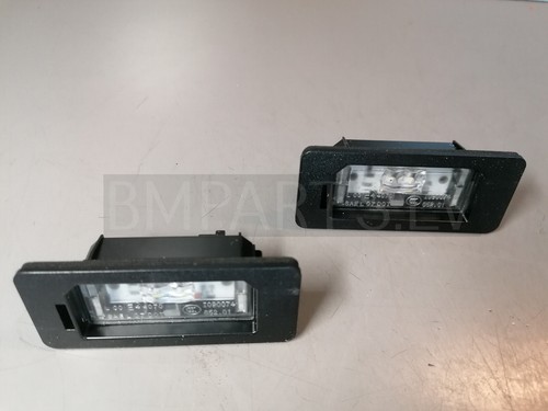 2x NEW GENUINE BMW F23 F45 E90 F30 G20 F10 F25 F15 NUMBER PLATE LAMP LED 7193293 - 第 4/14 張圖片