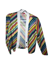 Rainbow blazer women Size 11