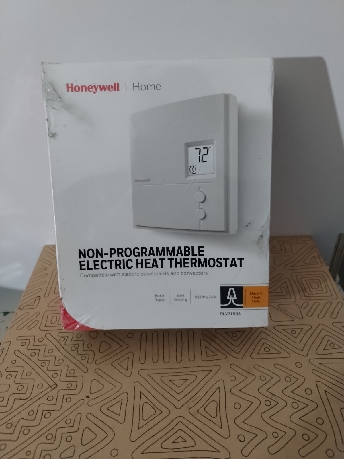 Honeywell RLV3150A Digital Non-Programmable Thermostat - White for sale  online | eBay