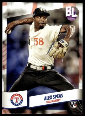 2024 Topps Big League 195 Alex Speas RC Rangers Baseball Card