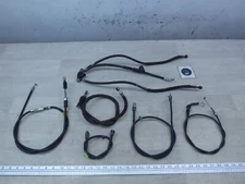 1980 Suzuki GS750 GSX S13746) brake lines clutch throttle speedo tach cable set 