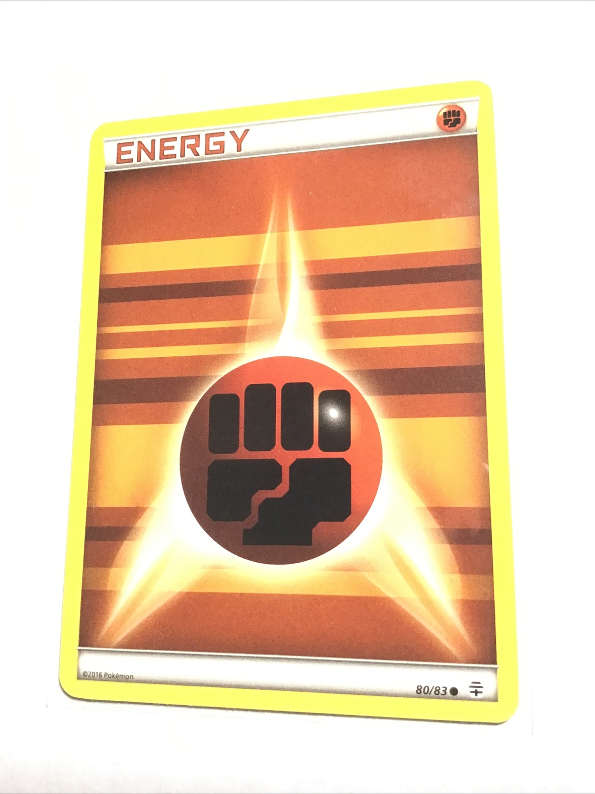 FIGHTING ENERGY - 80/83 - XY GENERATIONS - Pokemon Card - LP