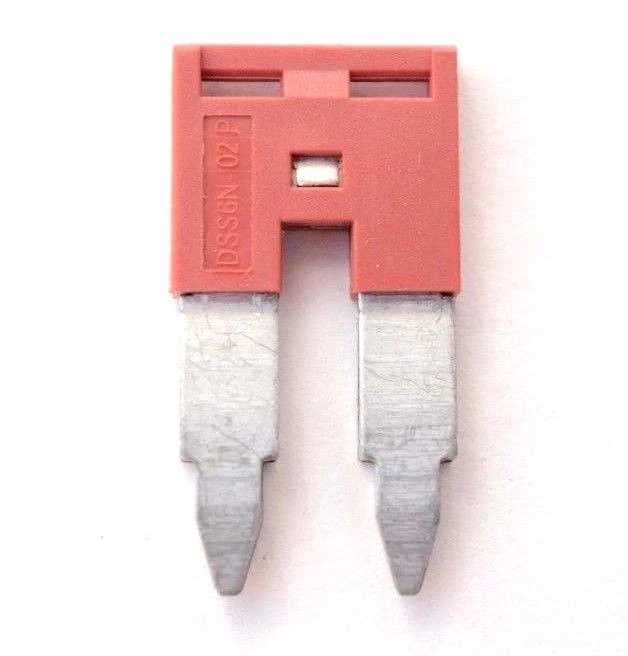DIN Rail Terminal Block Jumpers 12 Quantity DSS6N-02P Dinkle 8 AWG 2 Pole DK6N - Image 2 of 3
