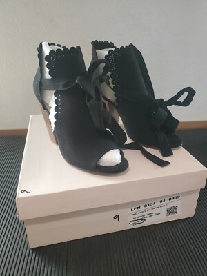 Just Fab - Dress Sandals Just For Fun Color:Black Women's size:9 