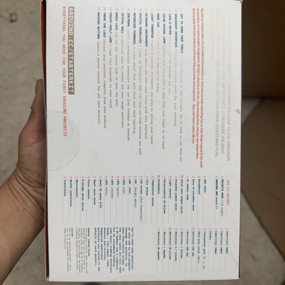 Official Arduino Starter Kit [K000007] (English Projects Book - Image 3 of 4