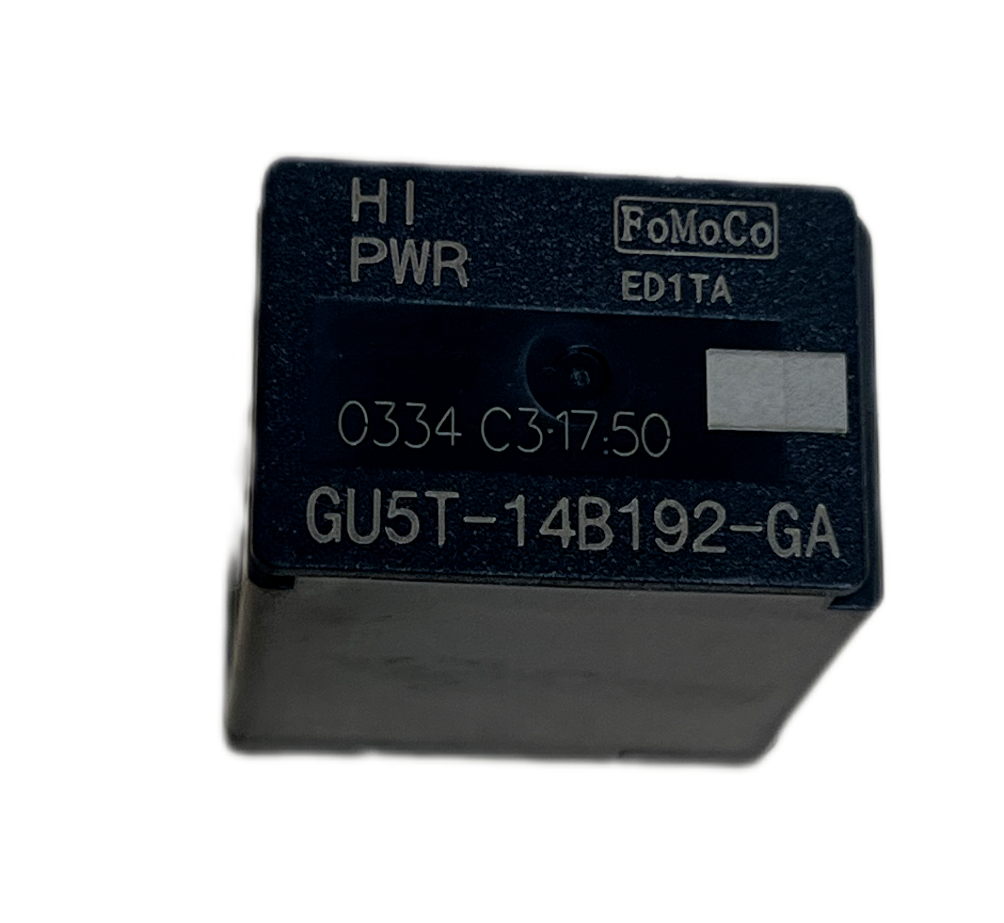 12V DC 5-Pin Automotive Relay - GU5T-14B192-HA (Open Box, Like New)