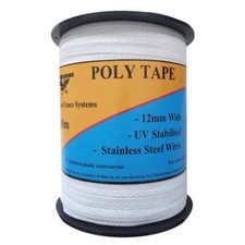 400m x 12mm HOT TAPE Ribbon Wire Farm Fence Electric Fence Superior Quality