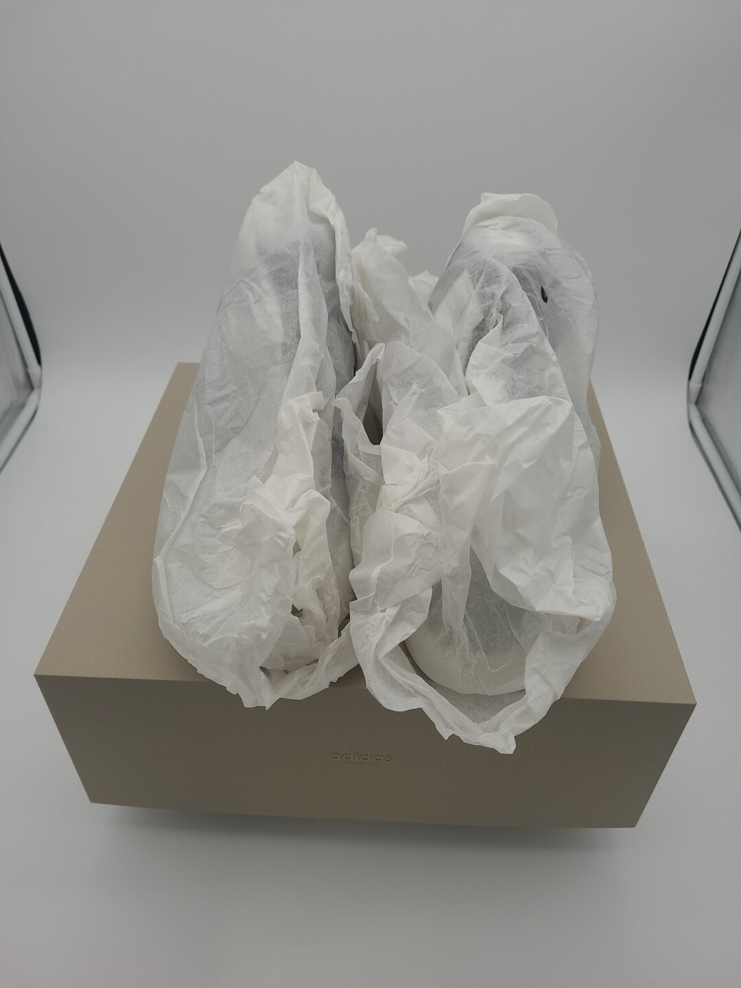 Adidas I Basketball x Fear of God Athletics Mid Carbon Sesame Men's Size 12 NEW thumbnail 13