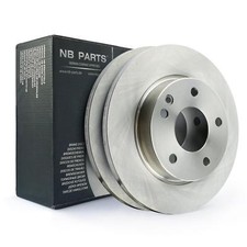 2x Bremsscheibe vorne 260mm voll für Mercedes-Benz A-Klasse W168