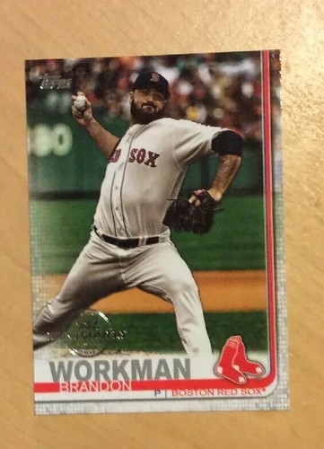 2019 Topps 582 Montgomery Boston Red Sox Brandon Workman #378 SP - Picture 1 of 1
