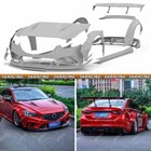 Fit Mazda 6 Atenza 14 16 17 18 21 Unpainted Resin ABS Bumper Fender Wide Bodykit