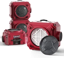 ALORAIR 4Pack HEPA 550 550cfm Commercial Air Scrubber Negative Hepa Air Purifier