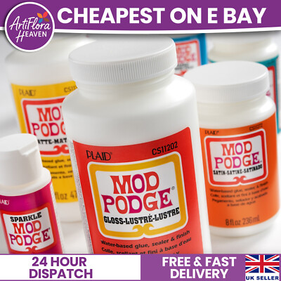 Mod Podge Glue Decoupage Gloss Matte Modge Pod Photo Sealer Varnish ...