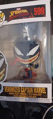 Funko Pop! Marvel: Venomized Captain Marvel Sammelfigur #599