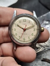 Timex Marlin 1955 U.S TIME mens Vintage 1950s...