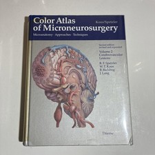 Medical Book Color Atlas of Microneurosurgery...