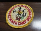 Northwest Texas Area Council Summer Camp 1960 Patch, worn  BSC
