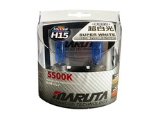 MARUTA SUPER WHITE H15 55/15W Xenon-Effekt Fern- & Tagfahrlicht