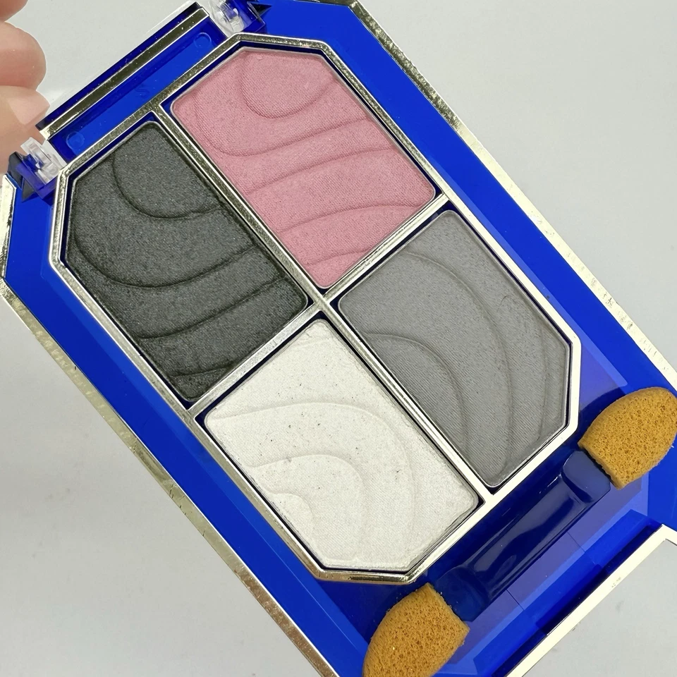 Max Factor Visual Eyes CHARCOAL EyeShadow Quartet Vintage NEW Palette Pink Black - Image 3 of 4