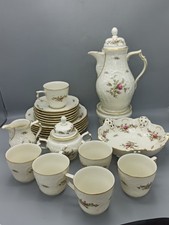 Rosenthal Sanssouci avorio rosa muschio oro lucido Ramona servizio caffè 23 pezzi