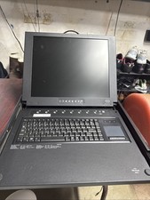 ACNODES KD8178 KD 8178 Rack console with 17" LCD, keyboard and 8 port KVM switch