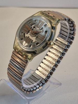 Swatch Automatic Uhr Copper Rush Vintage 1992 Swiss Made Retro 