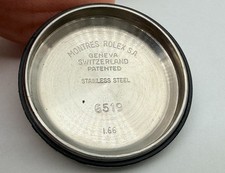 1966 ROLEX Oyster Perpetual Datejust Automatic 6519 cal 1160 Steel Original Dial 7