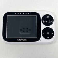 VTimes VT302 Baby Monitor Screen ONLY Parent Unit Receiver Untested Replacement