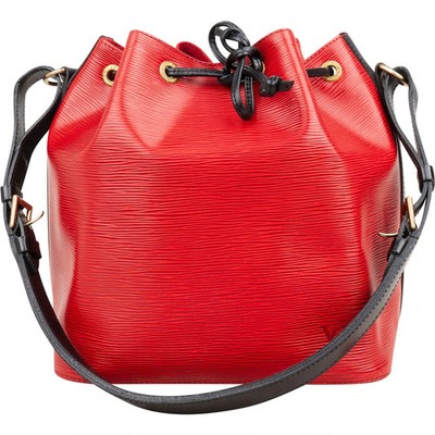 Louis Vuitton Bicolor Epi Leather Sac Noé Petit Shoulder Bag Tasche