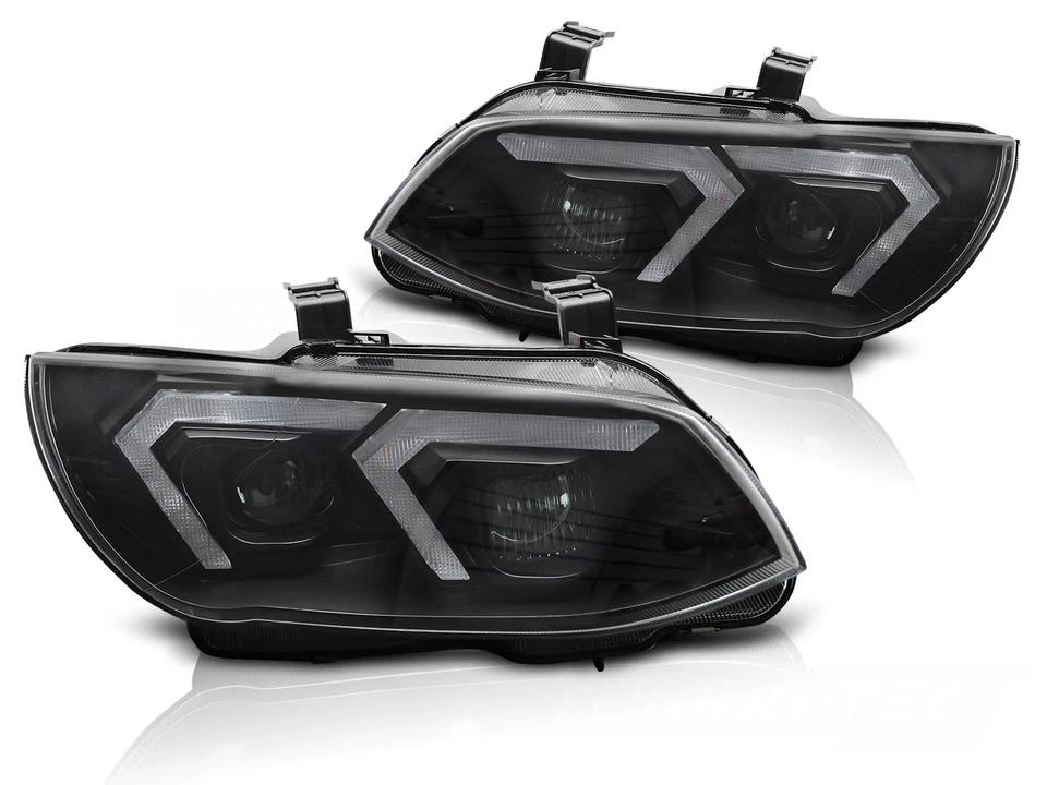 Xenon Scheinwerfer Set in schwarz für BMW 3er E92 E93 Facelift LCI 2010-2013 - Bild 4 von 4