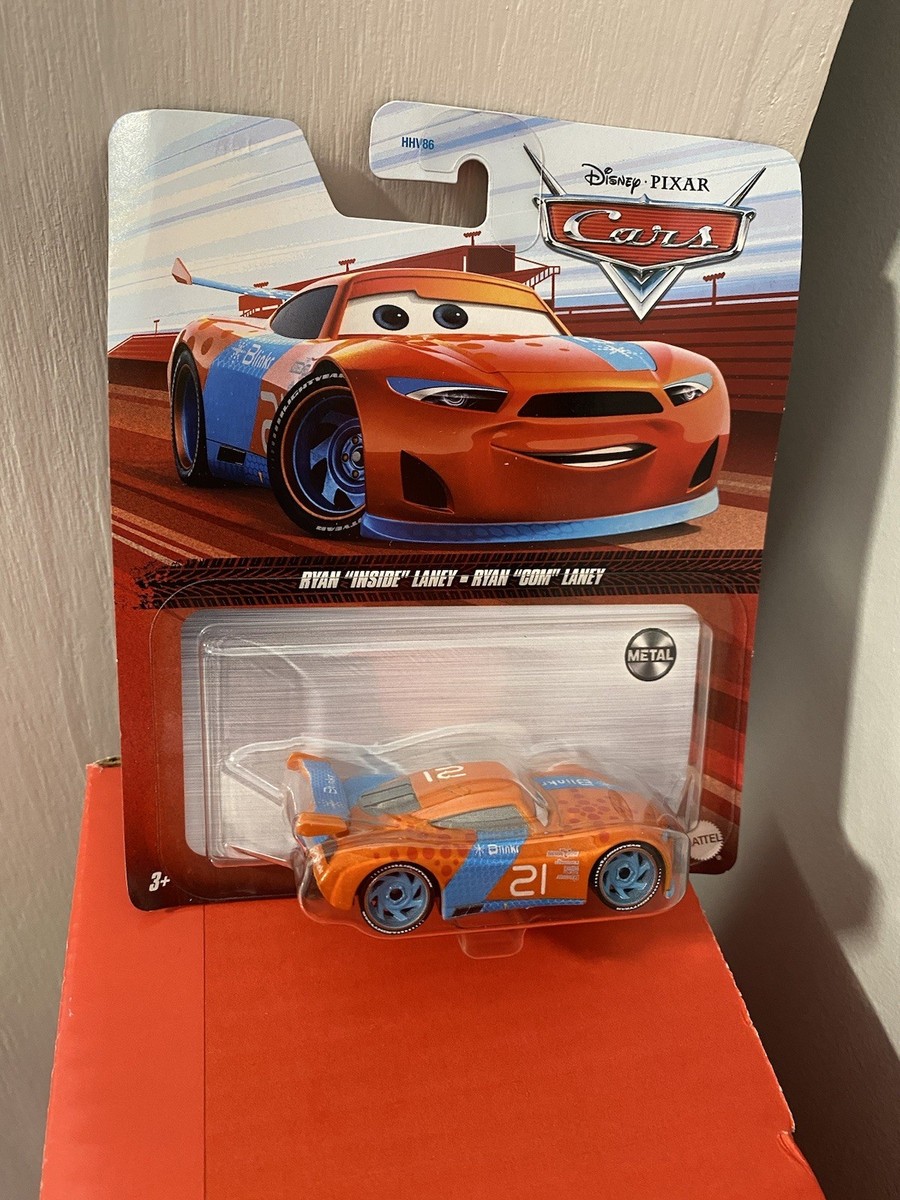 Disney Pixar Cars Ryan Inside Laney #21 Team Blinkr Next Gen Racer