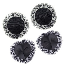 Women Lace Pasties - Reusable Covers - Self Pad Mat Stickers