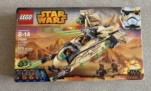 Lego Star Wars Wookie Gunship 75084 Wullfwarro Kanan Jarrus Rebels 2014 NEW