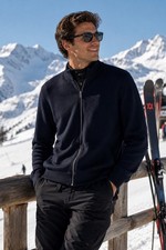 Massimo Dutti Lightweight Merino Wool Cardiga...