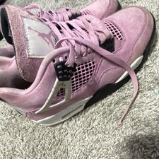 Jordan Air Jordan 4 Retro Orchid Pink Suede AQ9129-501 Men's Sneakers