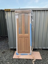 Solid Oak Internal Door Glazed 686 X 1981 X 35mm