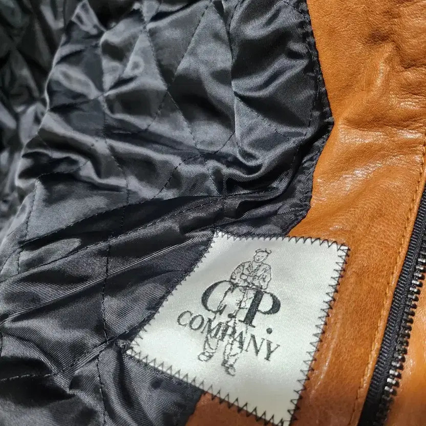 CP Company Brown Leather Hooded Jacket - Men's Outerwear thumbnail 11