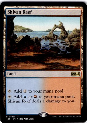 MTG Shivan Reef Magic 2015 (M15) Rare #246