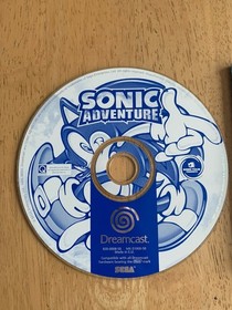 Sonic Adventure Disc & Manual Only Sega Dreamcast Fully Working