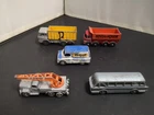 M937-MATCHBOX LESNEY LOT OF FIVE MODELS INC MAGIRUS DEUTZ CRANE