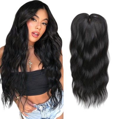 18 Inch Claw Clip Curly Hair Extensions Natural Invisible Heat Resistant Hair