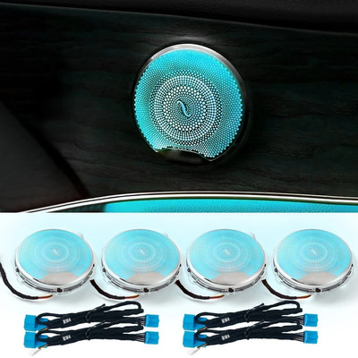 Door Audio Speaker Sound Cover ambient Trim For Mercedes Benz C300  C Class w205
